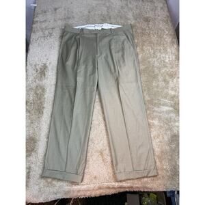 Fairway & Greene Men’s Vintage Size W40 Khaki Tan 100% Wool A075